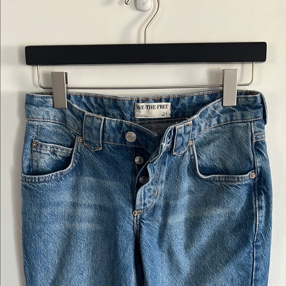 Free people CRVY High-Rise Straight Jeans - Picture 12 of 14